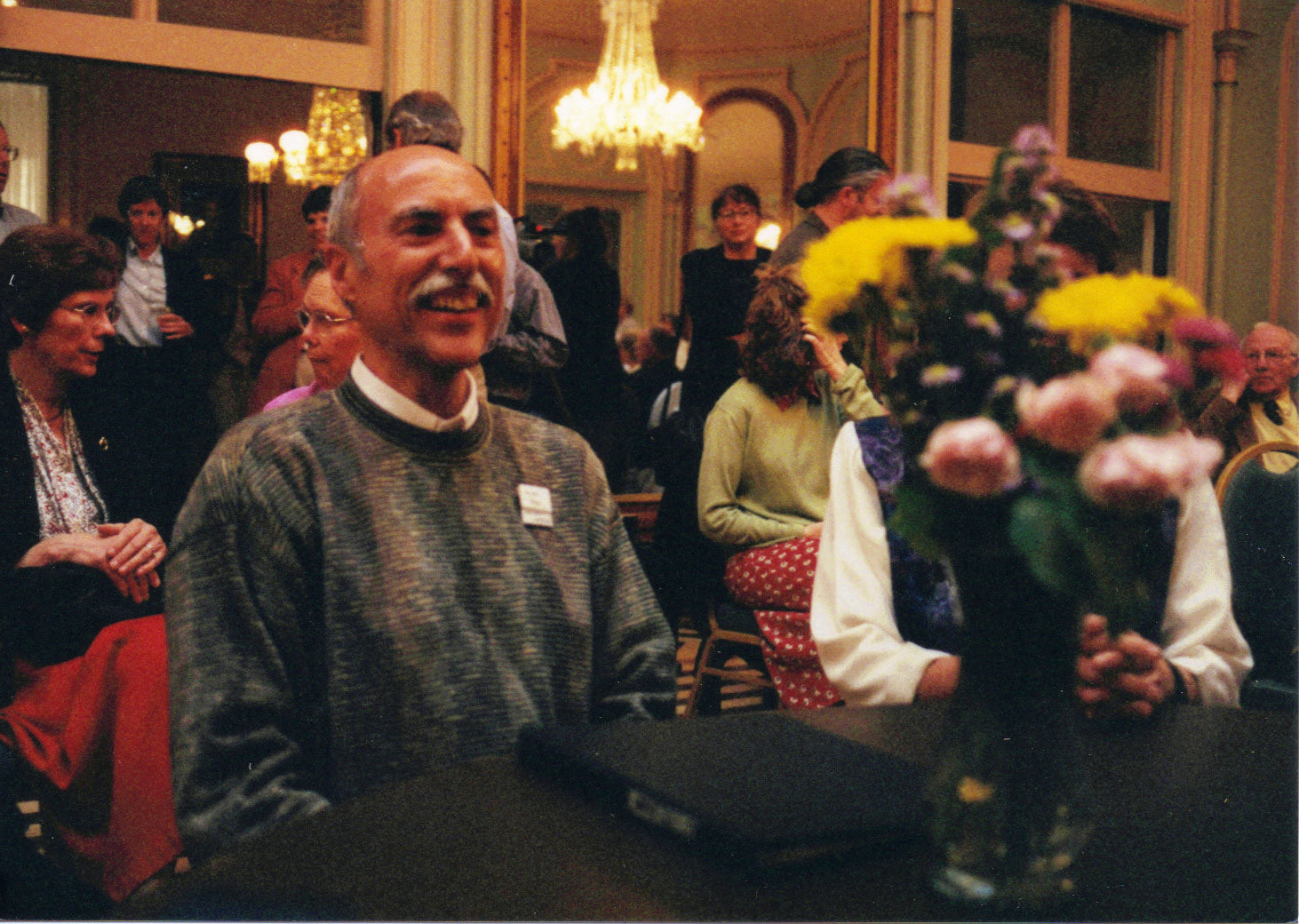 Denis at his retirement party
