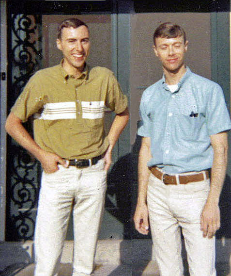 Rob and Denis portrait, 1962