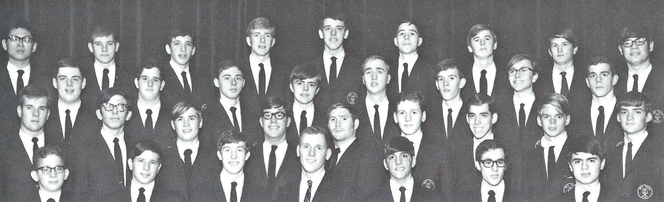 New Trier West Boys Ensemble, 1968