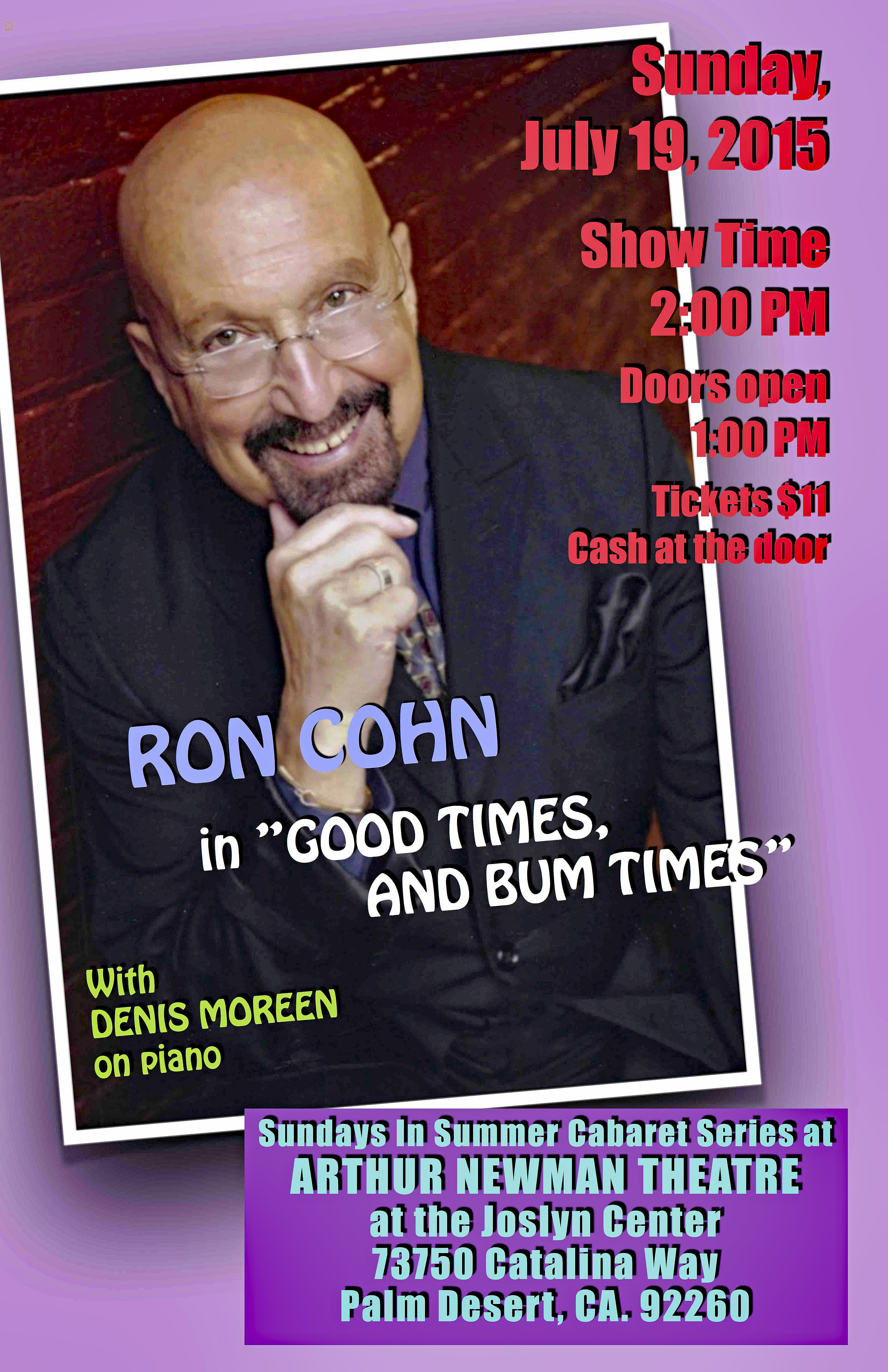 Ron poster, 2015